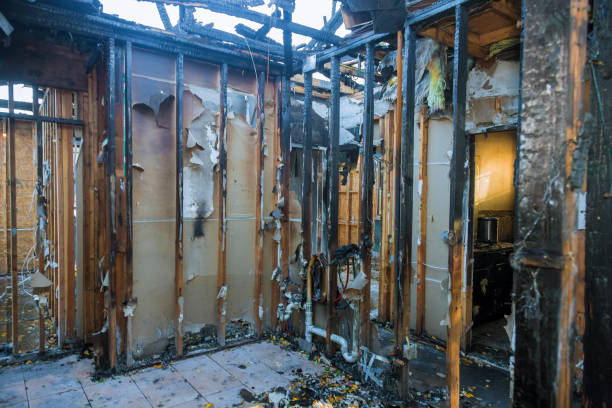 Professional Fire Damage Repair technician working in Farmington, MO